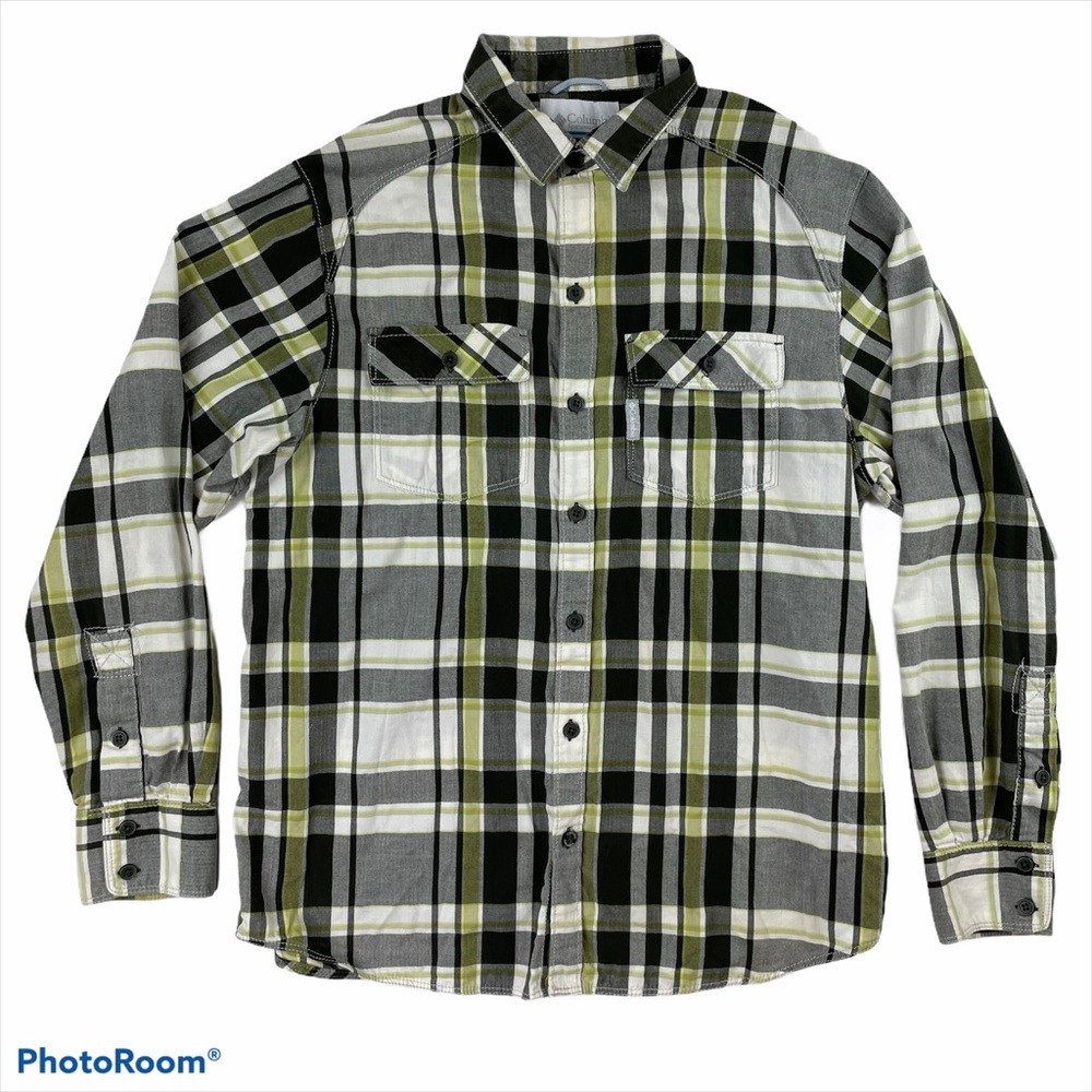Columbia Men’s Long Sleeve Button Shirt Sz Medium